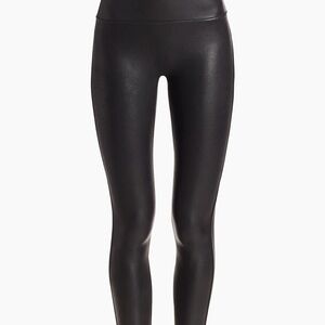 Spanx - Black Faux Leather Leggings